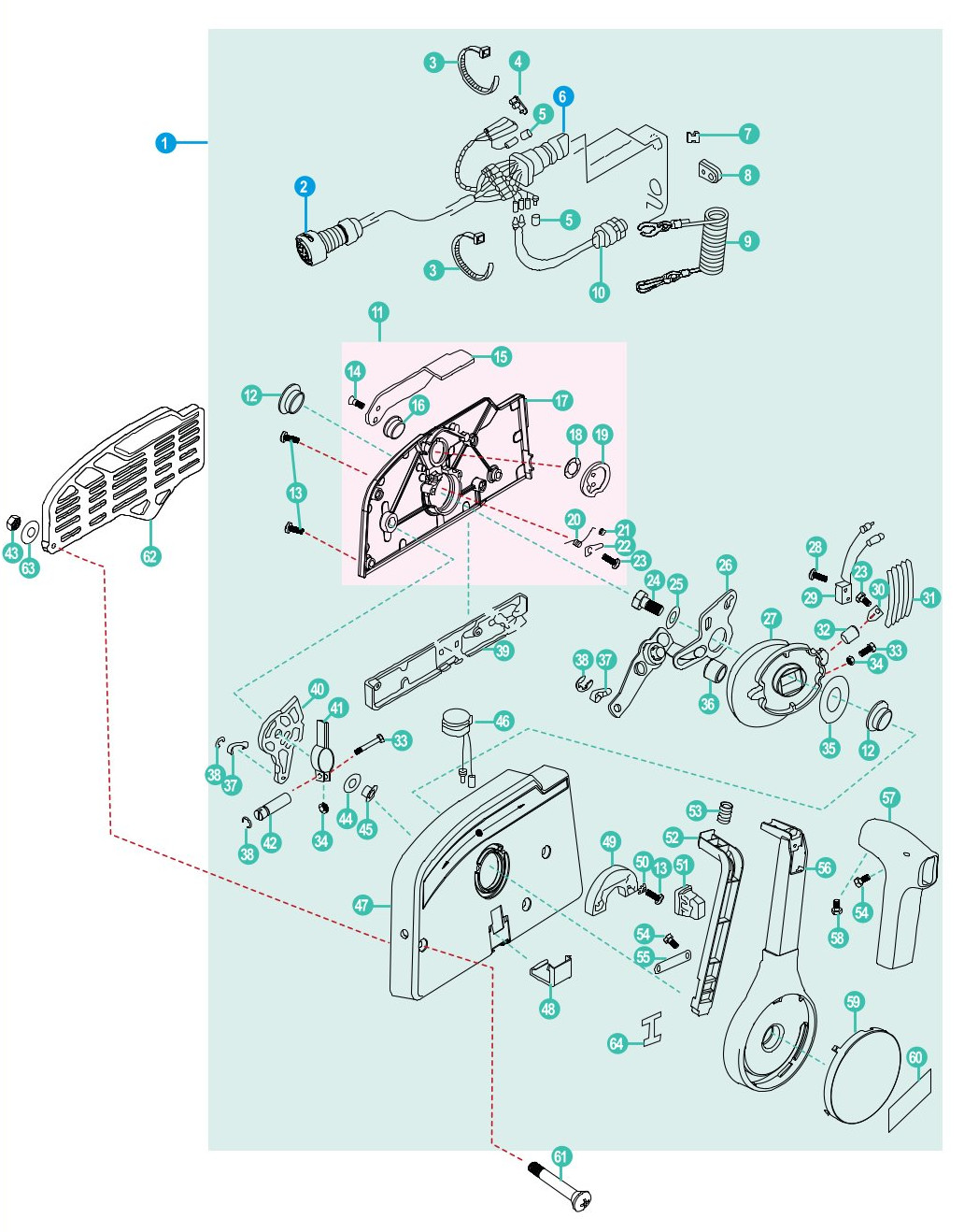 Parsun F50 EFI, F60 EFI, F40(Pro) Fernschaltung