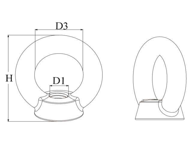 Talamex Ringmutter M10