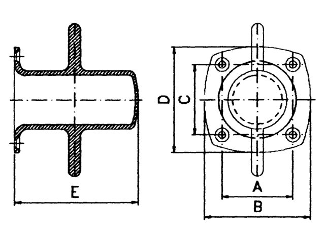 Talamex Kreuzpoller 120 x 150 x 170mm