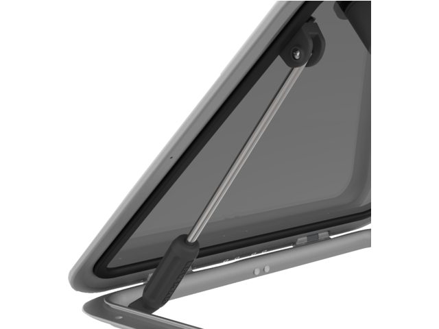 Luken-Aufsteller Flush-Hatch schwarz