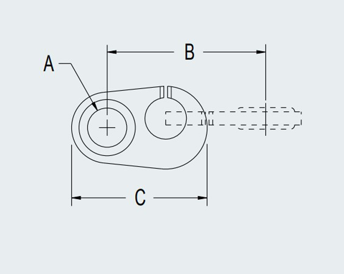 Ronstan Brummelhaken 24mm RF536