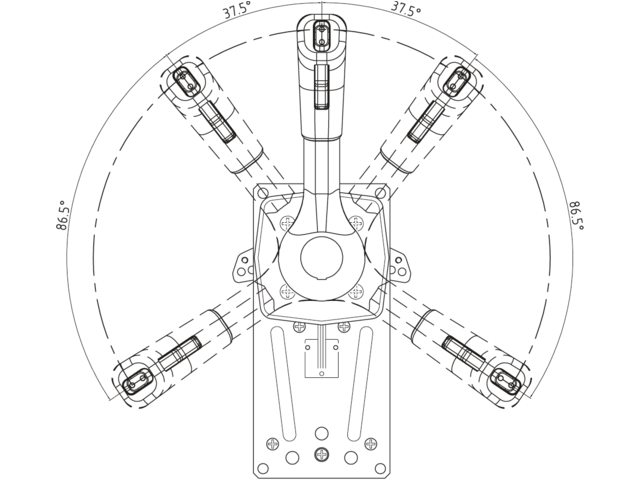 B310CH Einhandhebel Dual Action
