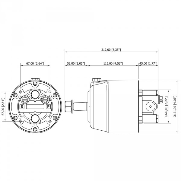 Mavi Mare GF150ET Hydraulische Steuerung (Z-Antrieb) bis 150 PS