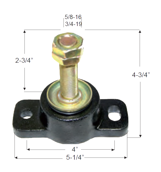 Mercruiser Silentblock Motorlager 16mm 135 Kg Pro Lager