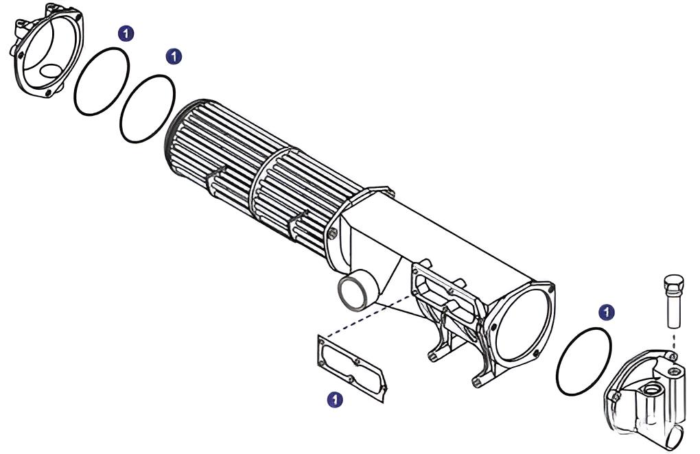 DICHTUNGSSATZ INTERCOOLER