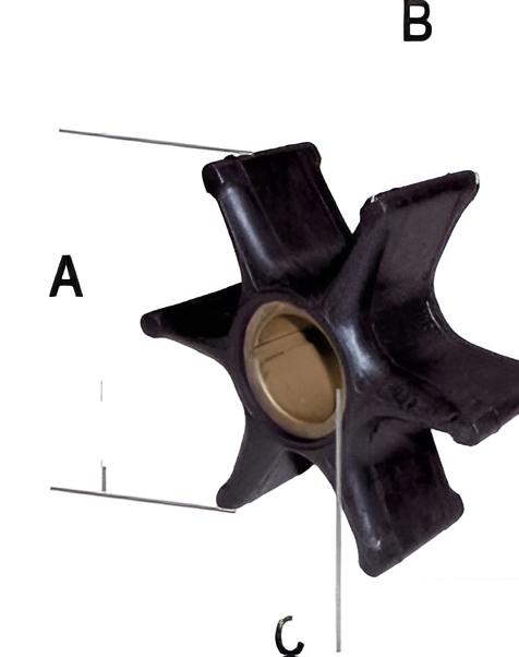 Impeller Yamaha 6l5443520000