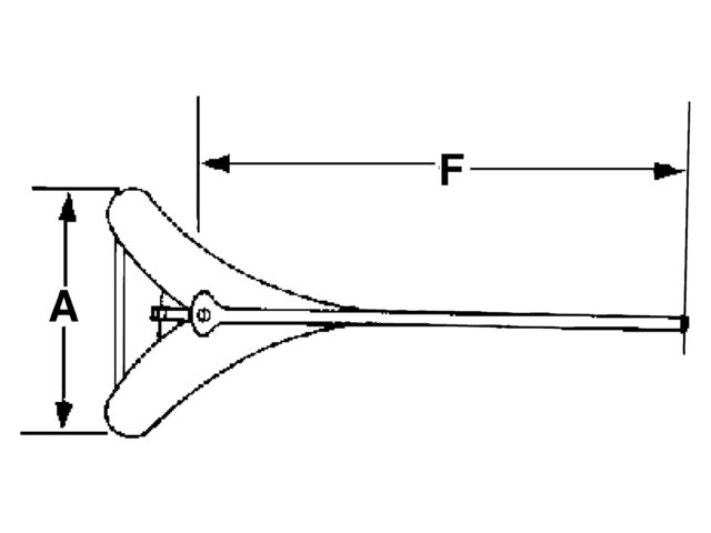 Talamex Pflugscharanker 12kg Maße1