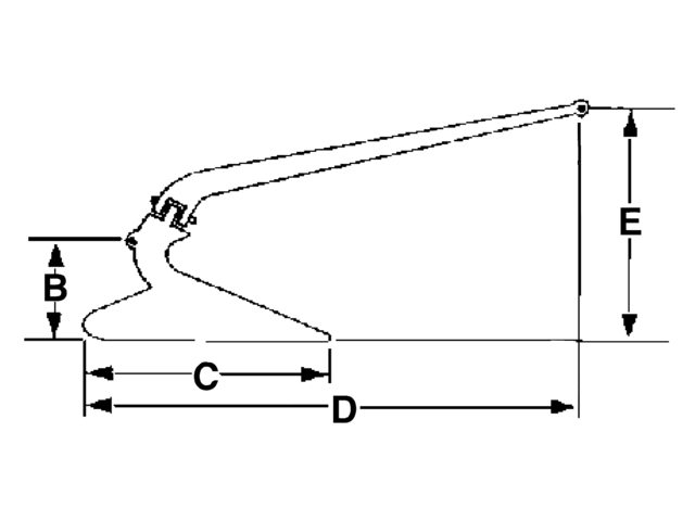 Talamex Pflugscharanker 9kg Maße 2