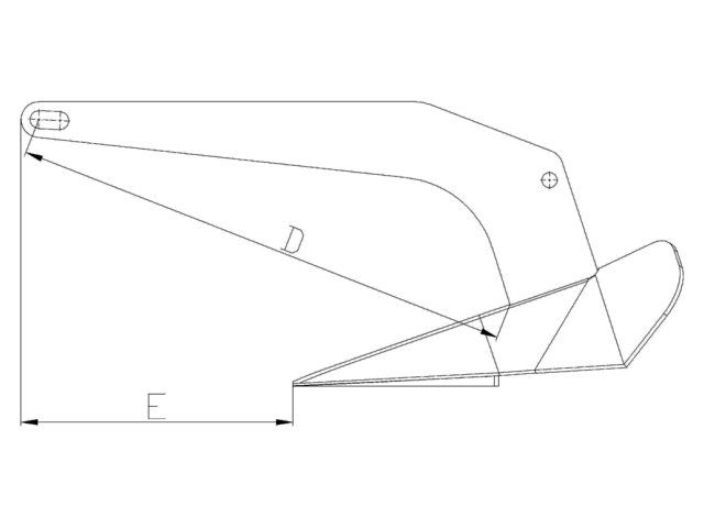 Talamex DC Anker 16kg Maße 1