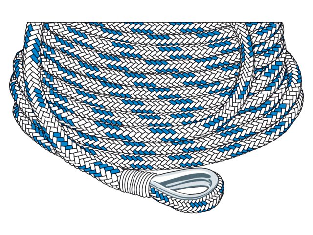 Talamex Tiptolest Ankerleine 12 mm Länge 20 m