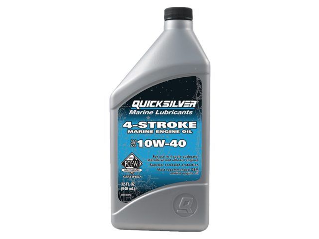 Quicksilver 10W40 4 Takt Motorenöl mineralisch 1 Liter 8M0180933