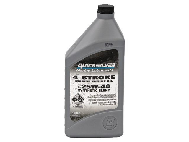 Quicksilver 25W40 4 Takt Motorenöl synthetisch 1 Liter 8M0086226