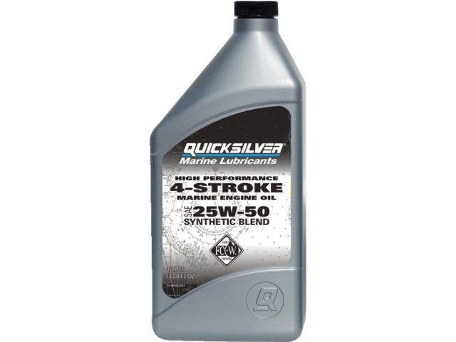 Quicksilver 25W50 4 Takt Motorenöl für Verado synthetisch 1 Liter 8M0096256
