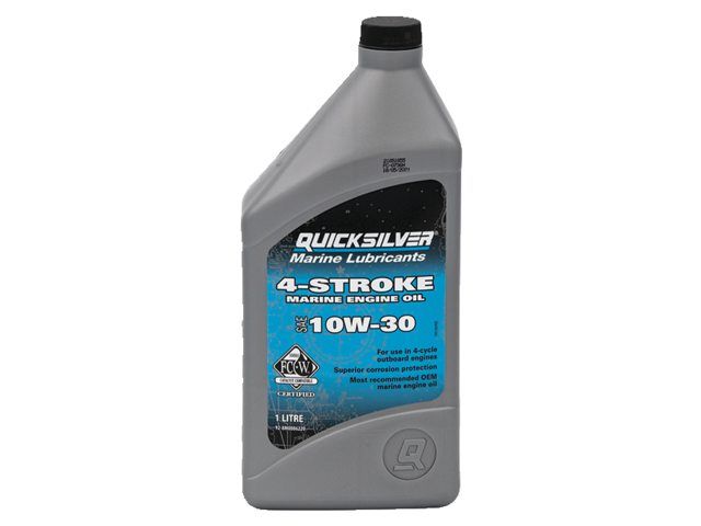 Quicksilver 10W30 4 Takt Motorenöl mineralisch 1 Liter 8M0086220