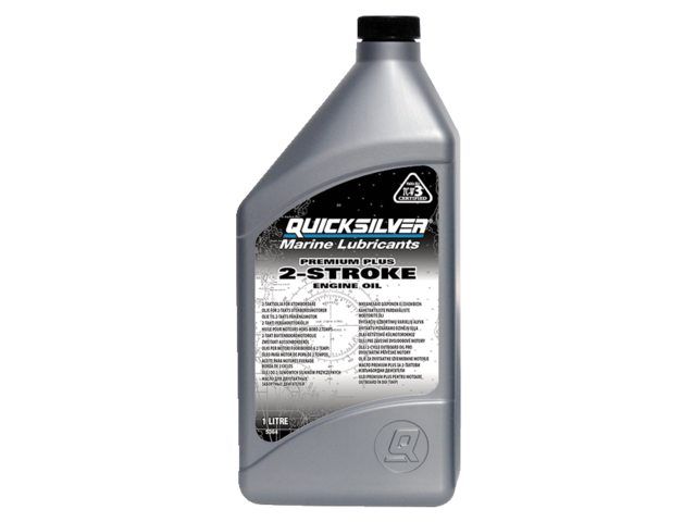 Quicksilver Premium Plus 2 Takt Motoröl TC-W3 1 Liter 858026QB1