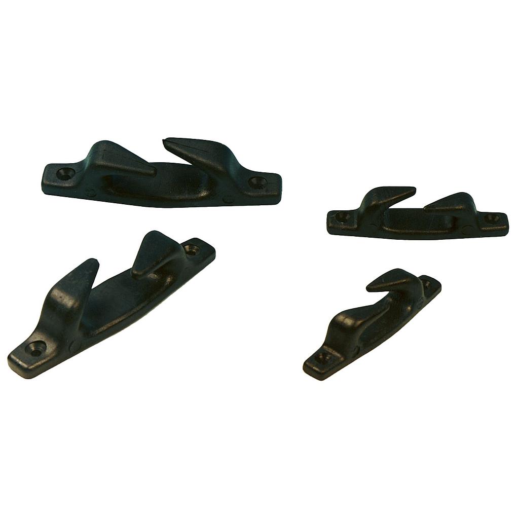 Kunststoff Lippklampe  L=110mm  Lochabstand 90mm ( Pro paar )