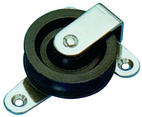 NIRO Umlenkblock für Tau 10mm  Scheibe Ø45mm