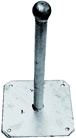 Parkstütze f. Anhänger, 500 mm