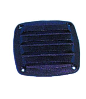 Lüftungsgitter / Lüftungsabdeckung 85 x 85 mm Schwarz