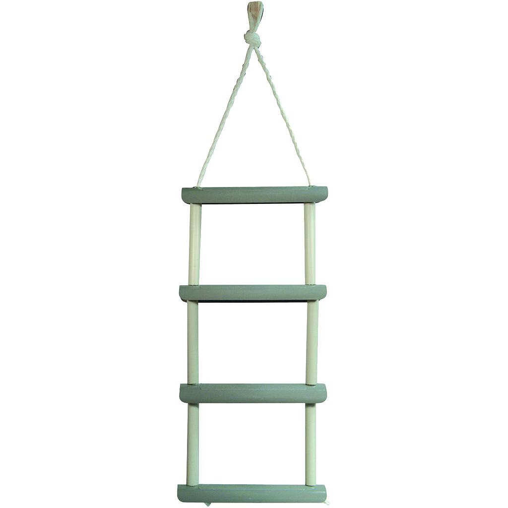 Polypropylen Taustroppleiter  4-Stufen ( Lexan )  L=1060mm  B=300mm  Rohr Ø25mm