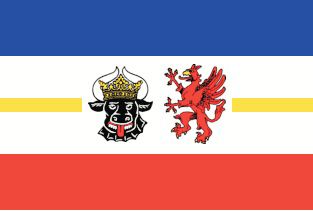 Mecklenburg-Vorpommern Flagge  20x30cm