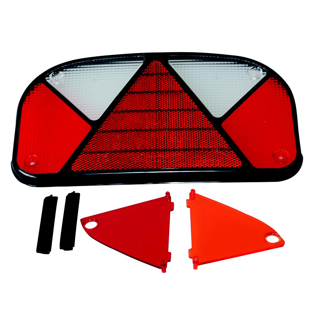 ASPÖCK Multipoint II, Lichtscheibe links/rechts, H: 140 x B: 240 mm Anhänger