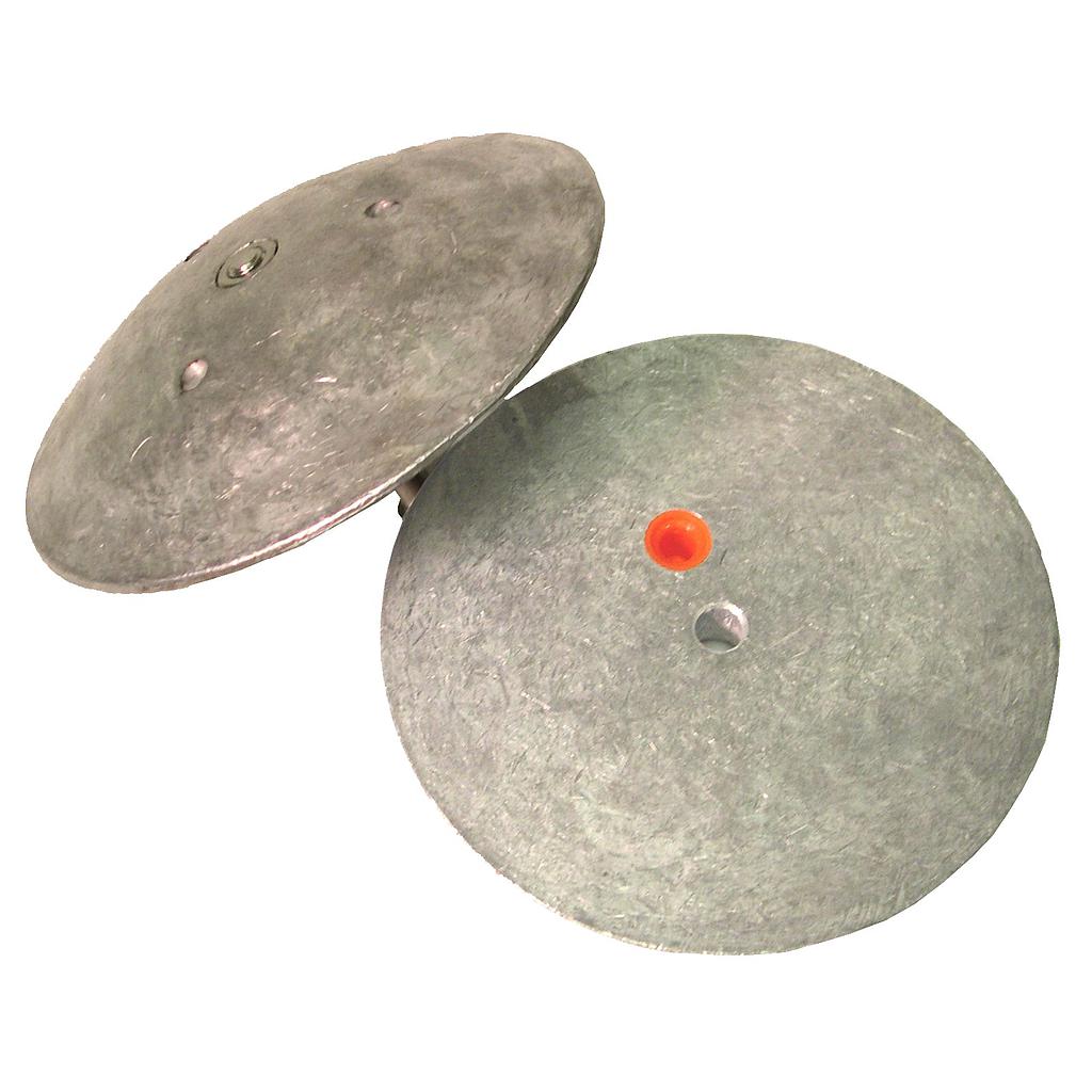 Navalloy Anode 127mm Rudder Trim Tab Double