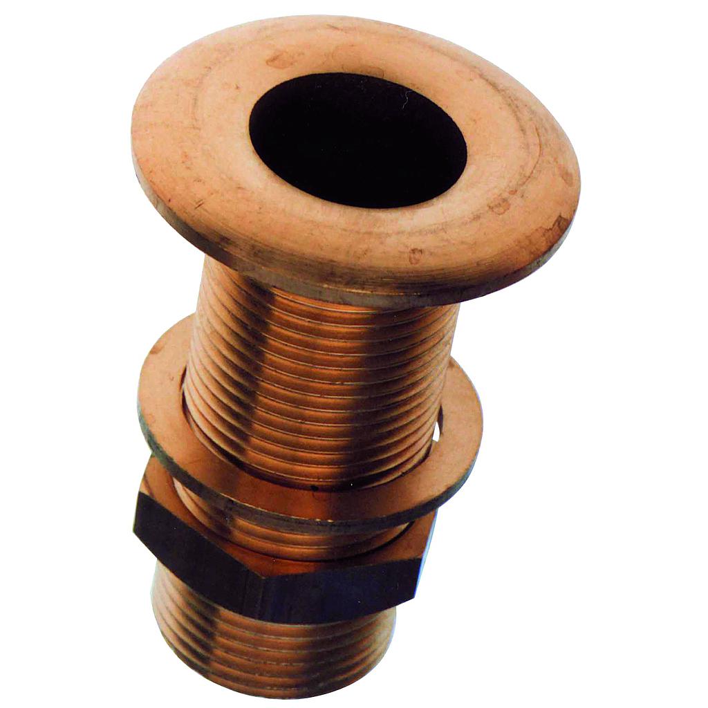 Messing Borddurchlaß, 1/2"