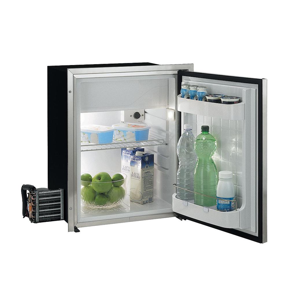 NIRO Einbaukühlschrank Sea Steel" Modell "C75LX"  75l ( Gefrierfach 10 2l )  12 / 24V  23 0kg  Leistung 40W/h  externem Kompressor"