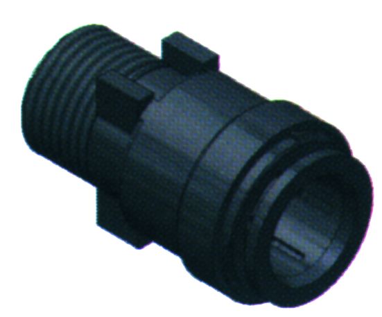 SeaTech verbindungsstück 15mm x 1/2 NPT  Außengewinde"