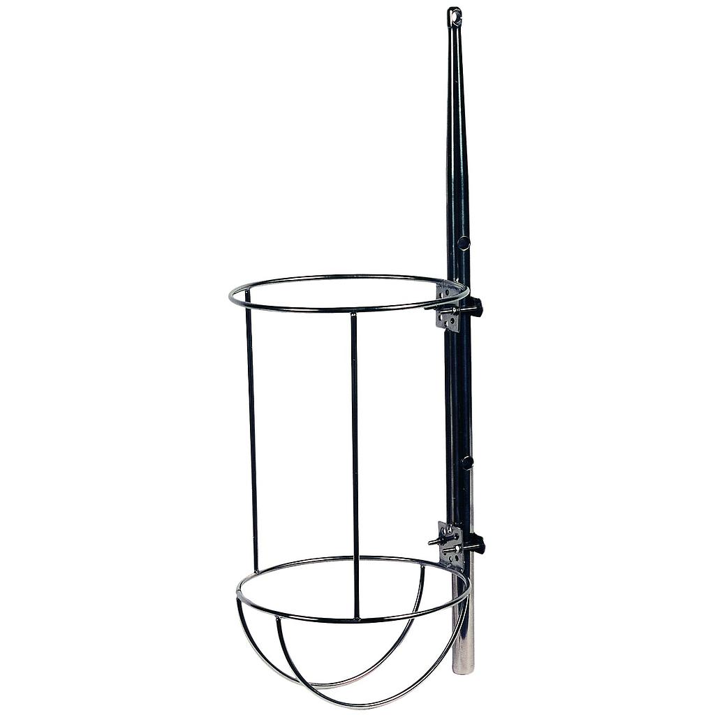 NIRO Fenderkorb  gerades Modell für 1 Fender  A=175mm  B=375mm ( Majoni 3 ) ( Ø25mm Befestigungsbügel )