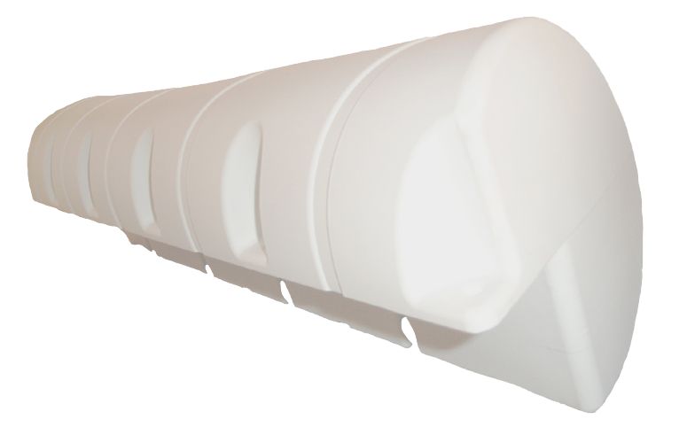 Dockfender  1100x240x240mm  6 0kg  Weiss ( maß 2 )