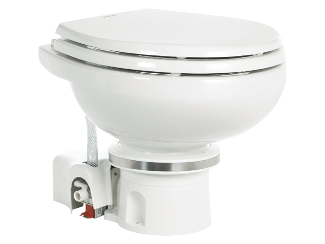 Dometic Masterflush Toilette 12V Seewasser Modell Niedrig