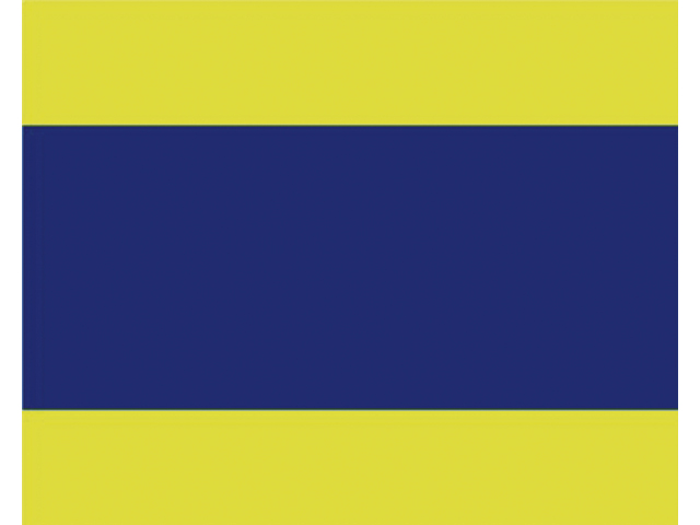 Flagge Signal D 30x36cm