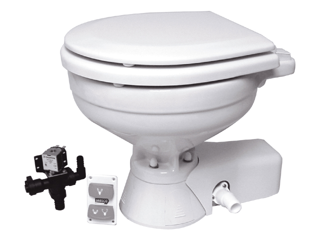 Jabsco  37245-1092 Quiet Flush Elektrotoilette 12V Pumpe großem Becken