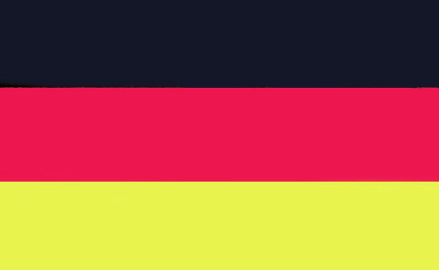 Deutsche Flagge  20x30cm