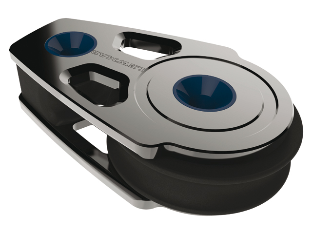 Lewmar Synchro Fussblock 1 scheibig 72mm 29927261BK