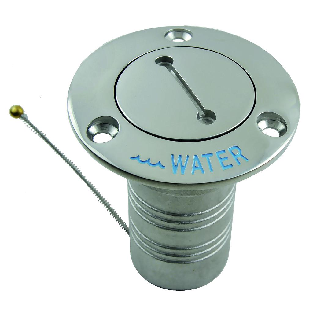 Niro-Deckeinfüllstutzen "Water"
