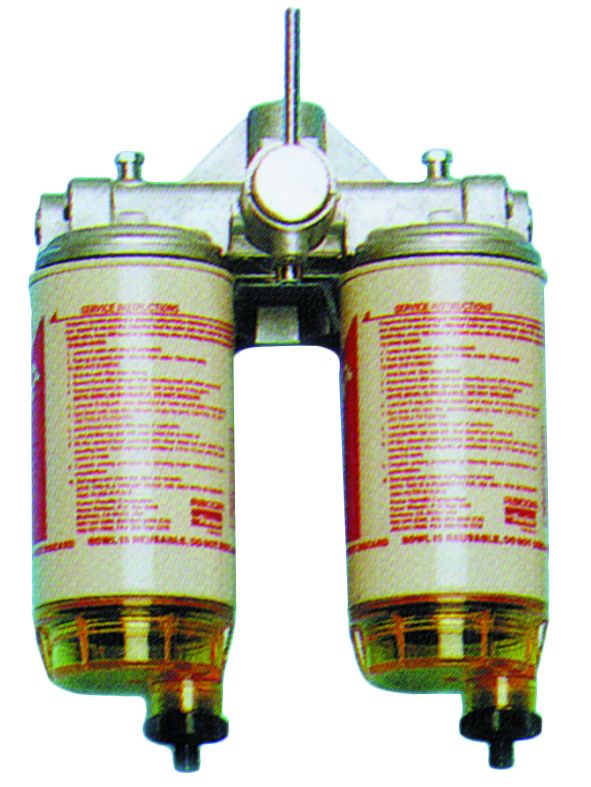 Racor Double spin-on Filter