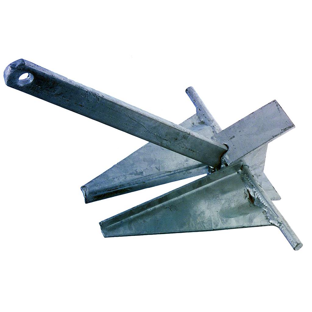 Feuerverzinkte Plattenanker Typ Danforth  4kg