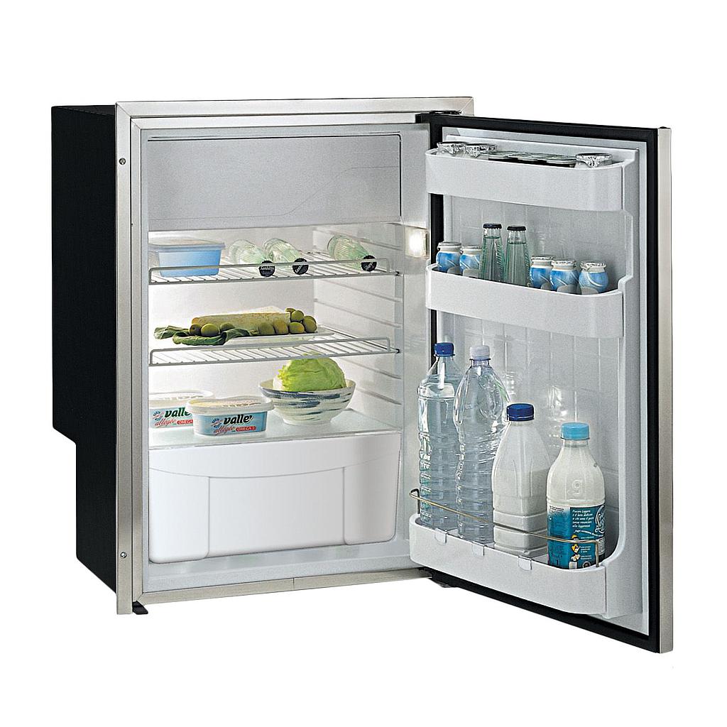 NIRO Einbaukühlschrank Sea Steel" Modell "C85LX"  90l ( Gefrierfach 12 8l )  12 / 24V  27 0kg  Leistung 40W/h  externem Kompressor"