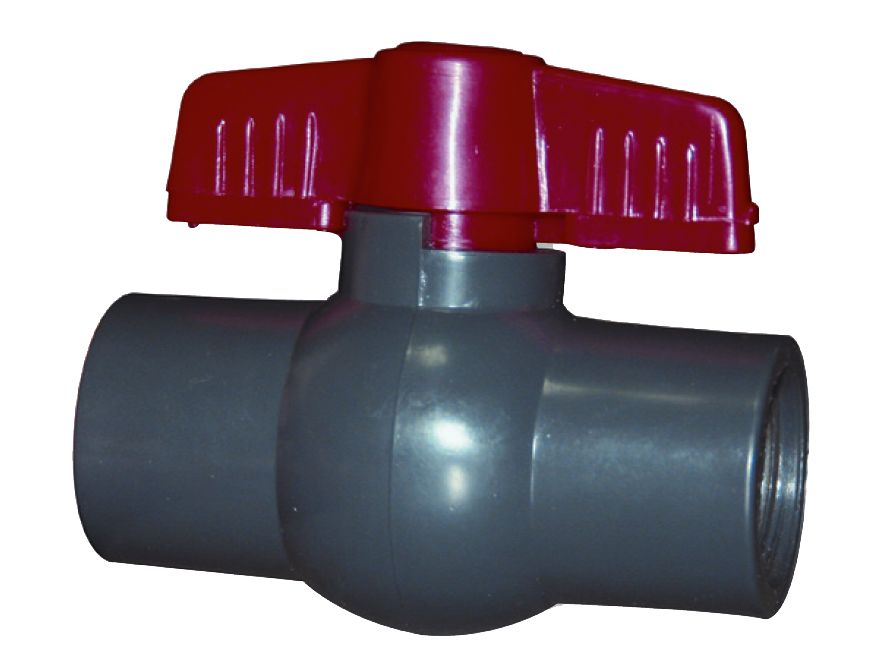 PVC Kogelkraan 1 1/2"