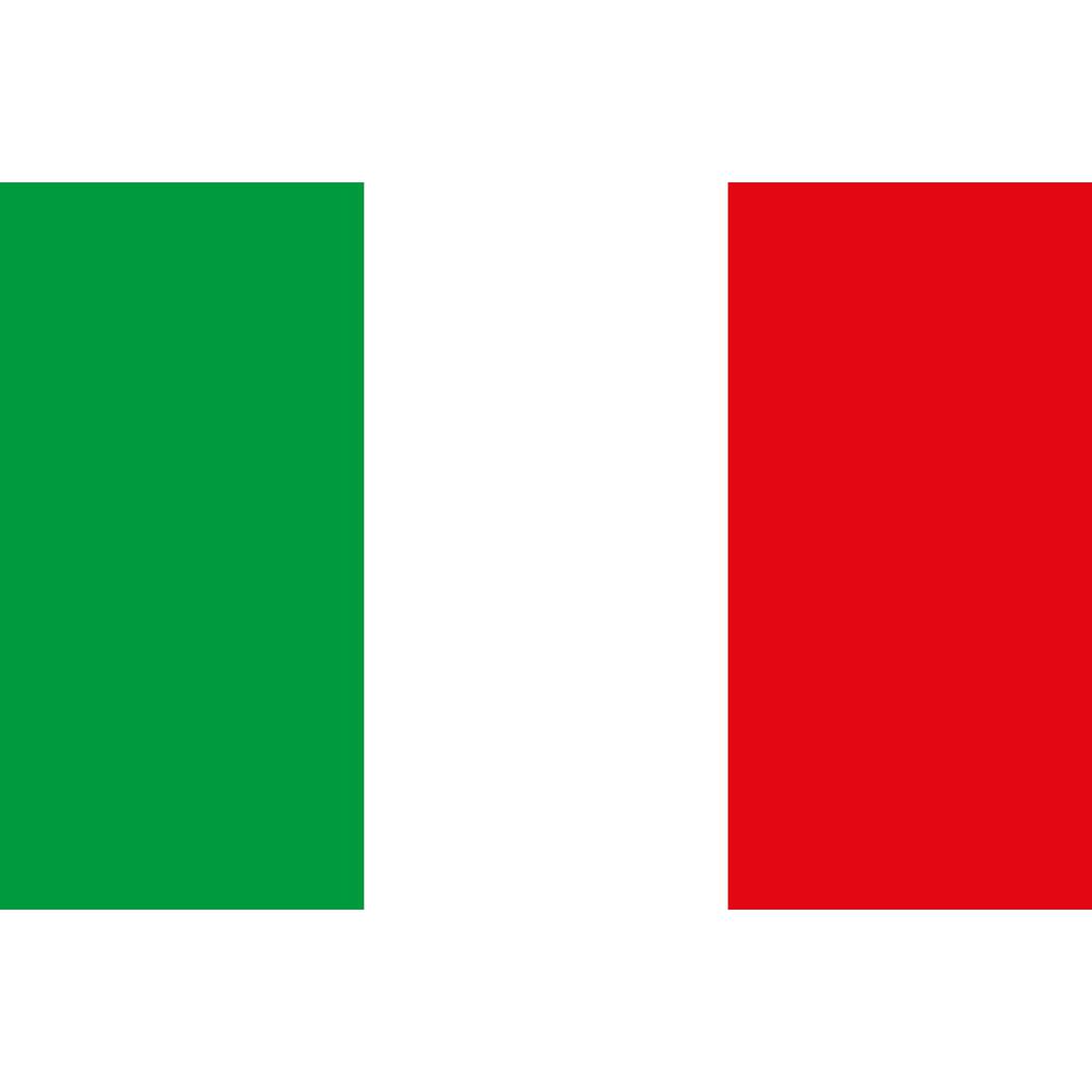 Italienische Flagge  20x30cm