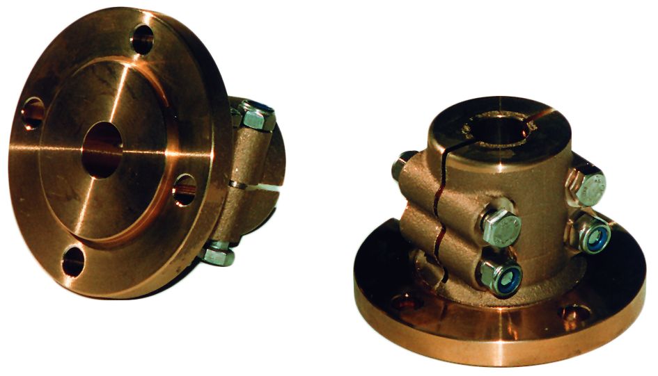 Klemmflansch aus Stahl für Yanmar - Ø 25 mm