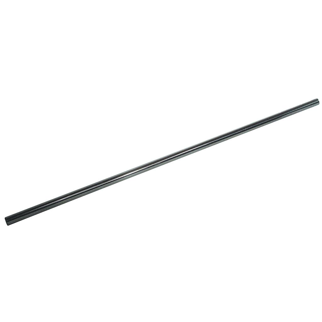 NIRO Rohr für Handreling  poliert  Ø25 4x21mm ( 1 ) ( Preis Pro meter / Standardlänge 2m )"