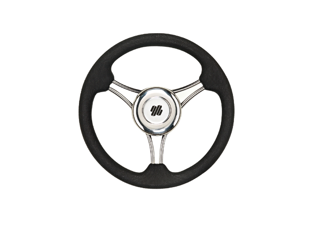 350 mm Ultraflex Steuerrad / Bootslenkrad V21B schwarz