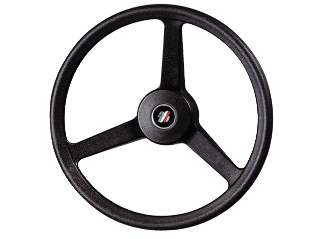 335 mm Ultraflex Steuerrad / Bootslenkrad V32B schwarz