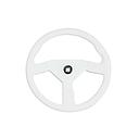 350 mm Ultraflex Steuerrad / Bootslenkrad V38W weiß