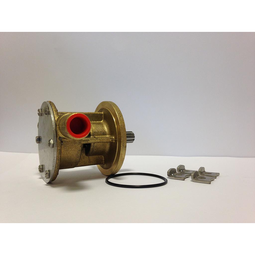 Johnson Pump selbstansaugende Bronze Kühlwasser-Impellerpumpe F4B-9 ( Vetus STM7698  M2  M3  M2.C5  M2.D5  M2.04  M2.06  M3.09  M3.28 )