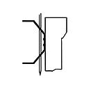 Verklickerklemme 1 Stk.